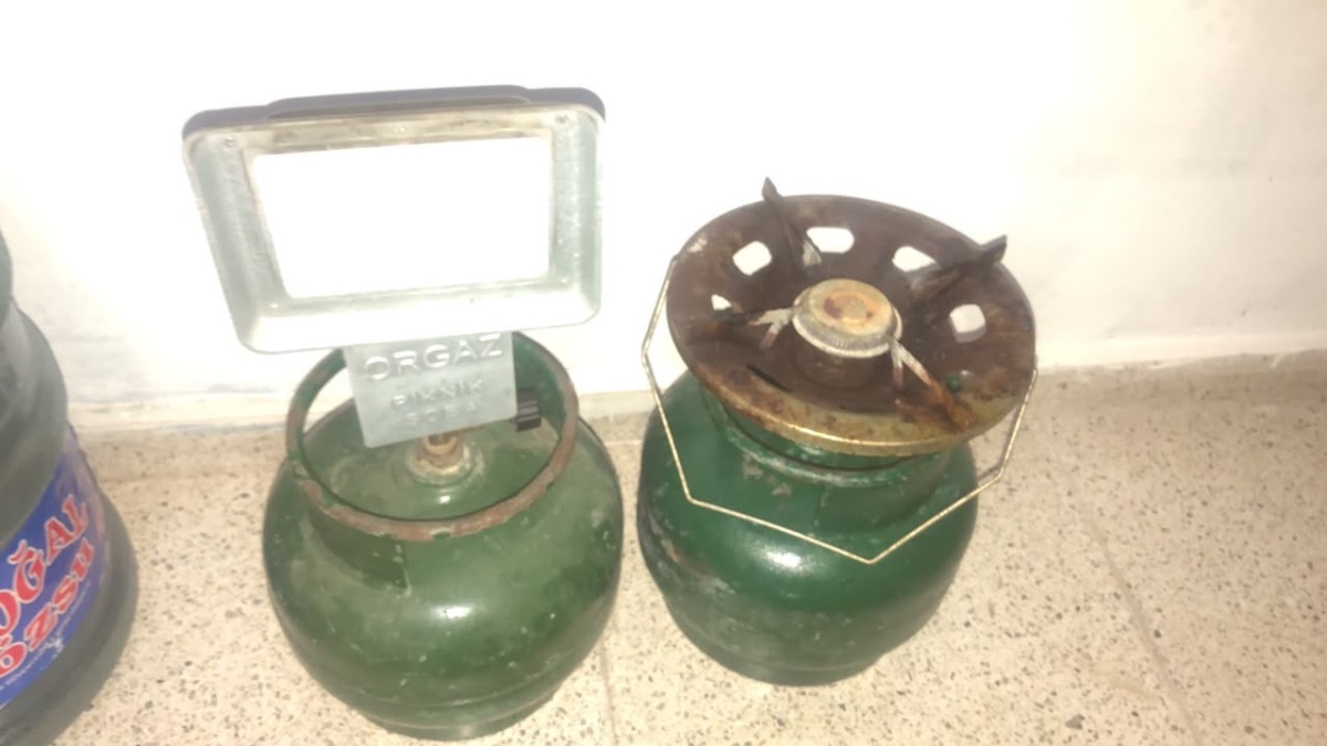 Gas heater and tank : 500 tl set  Gas stove and tank: 500tl set
