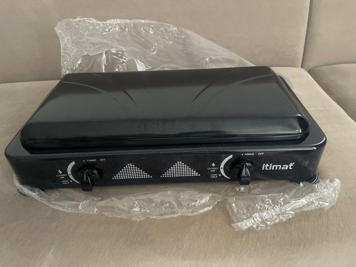 2-Burner Portable Gas Stove – ITIMAT